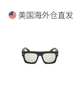 自营tom fordFt0711 Oversized Square Frame Sunglasses - white