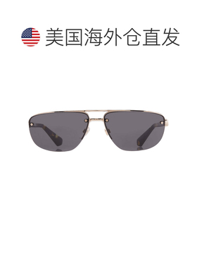 自营Burberry Dark grey Navigator Men's Sunglasses BE3164 110