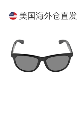 自营Calvin Klein Grey Oval Men's Sunglasses CK19567S 001 56