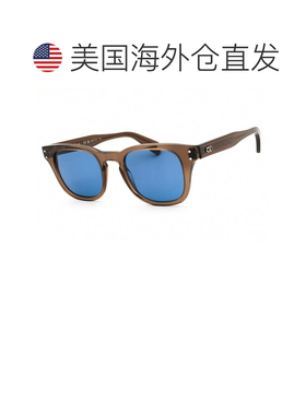 自营salvatore ferragamoSF1057S 232棕色透明/蓝棕色透明 美国奥