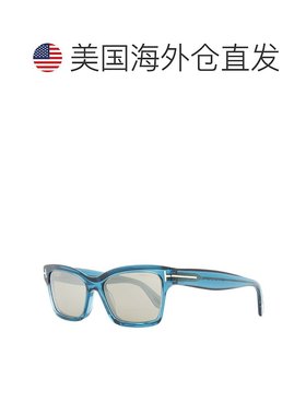 自营 Tom Ford 女士 Mikel 太阳镜 TF1085 90L 透明水绿色，54 毫