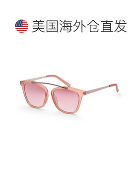 自营Guess Women's 53 mm Pink Sunglasses - matte pink 美国奥