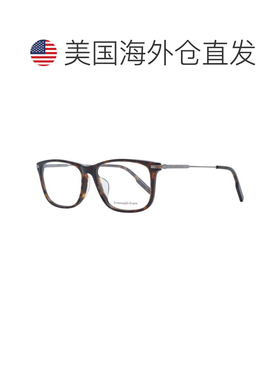 自营Ermenegildo Zegna Plastic Glasses Men's (Frames) - brown