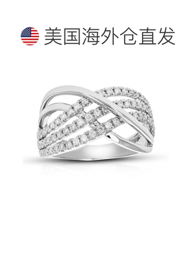 自营vir jewels3/4 cttw Lab Grown Diamond Ring in Sterling Si