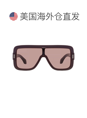 自营salvatore ferragamoFerragamo Burgundy Shield女士太阳镜SF