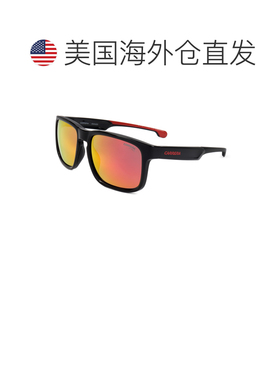 自营Carrera男士57毫米黑色红色太阳镜CARDUC001-S-OIT-57-黑色红