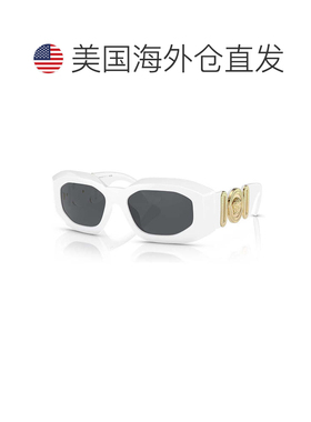 自营versaceVE4425U 314/87白色/深灰色-白色 美国奥莱直发
