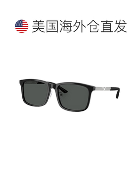 自营Emporio Armani  EA 4241D 501787 57mm Unisex Square Sungl