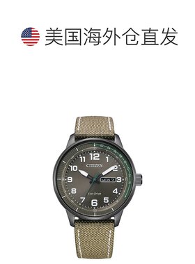 自营Citizen Men's Weekender Grey Dial Watch - grey 美国奥莱