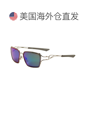 自营Nike Unisex 57 mm Silver Sunglasses - silver green 美国