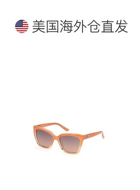 自营Guess Resin Women's Sunglasses - orange 美国奥莱直发