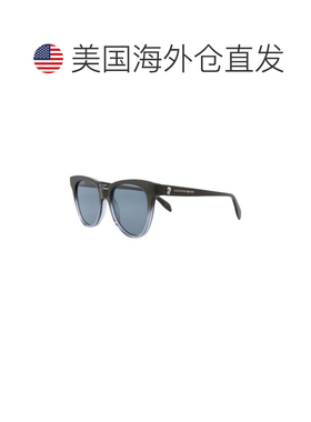 自营Alexander McQueen女士53毫米灰色太阳镜-灰色 美国奥莱直发