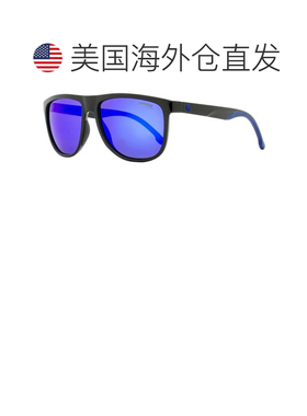 自营Carrera男式运动矩形太阳镜8059/s D51Z0黑色58mm-D51Z0 美国