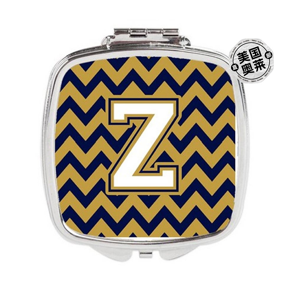 Carolines Treasures CJ1057-ZSCM Letter Z Chevron Navy Blue&-图0