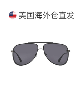自营Tom Ford Leon Smoke Pilot男士太阳镜FT1071 01A 62-闪亮黑