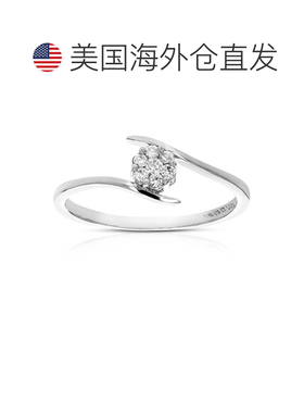 自营vir jewels1/10 cttw Lab Grown Diamond Ring in Sterling S