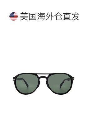 自营Persol Green Pilot Unisex Sunglasses PO3235S 95/31 55 -