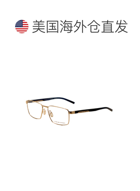 自营Porsche Design Men's 55mm Gold Blue Opticals - gold blue