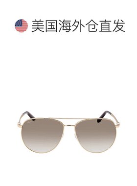 自营salvatore ferragamoFerragamo Grey Gradient Pilot Sunglas