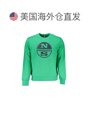 自营North Sails Cotton Men Men's Sweater - green 美国奥莱直