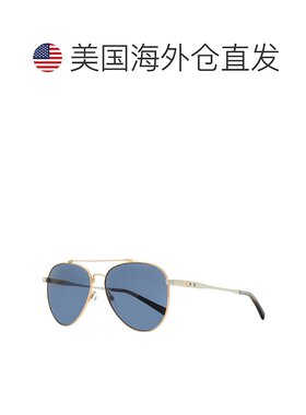 自营 Shinola 中性 Flexon Pilot 太阳镜 SH2101SL 781 金色/银色