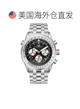 自营Oceanaut Men's Flight Black Round 46mm - black 美国奥莱