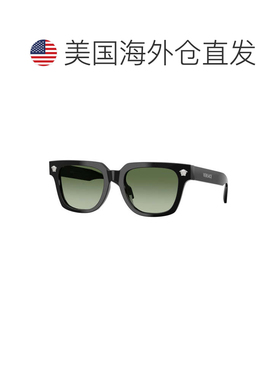 自营versaceVE4510U GB1/8E黑色/绿色渐变-黑色 美国奥莱直发