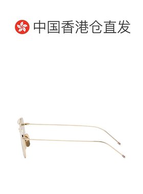 1h可退 香港直邮潮奢 Thom Browne 汤姆 布朗 男士 金色 Titanium
