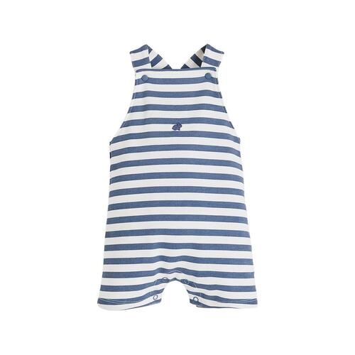 自营Babycottons Striped Coverall - multi 美国奥莱直发 - 图0