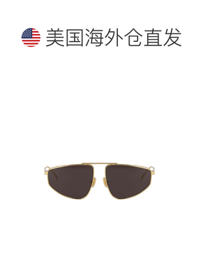 自营bottega venetaAviator Classic金属太阳眼镜-灰色 美国奥莱