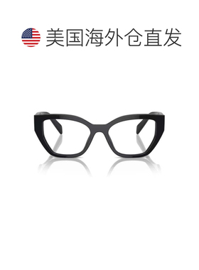 自营prada黑色PR A16V醋酸纤维猫眼太阳镜-白色 美国奥莱直发