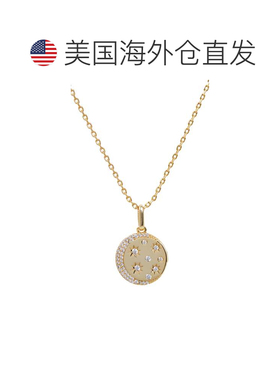 自营 savvy cie jewels金吊坠 黄色 美国奥莱直发