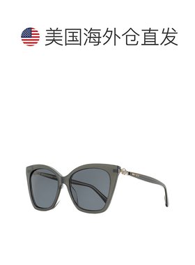 自营 Jimmy Choo 女士猫眼太阳镜 Rua /G MF7IR 珍珠灰色 56 毫米