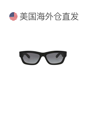 自营alexander mcqueen方形复古醋酸板材太阳镜-黑色黑色灰色 美