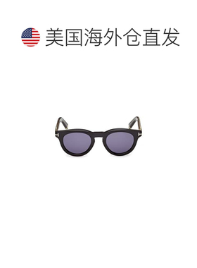 自营tom fordFt1325 Rounded Frame Sunglasses - purple 美国奥