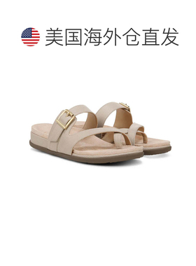 自营Men's Vionic Carmela J0829L1250 Sandals  Oatmeal Leather