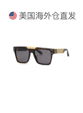 自营philipp pleinSPP080 0722深色哈瓦那/灰色-深色哈瓦那 美国