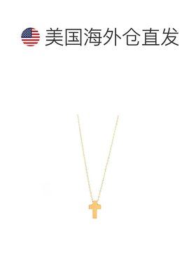 monary14k 黄金十字架带 16+2