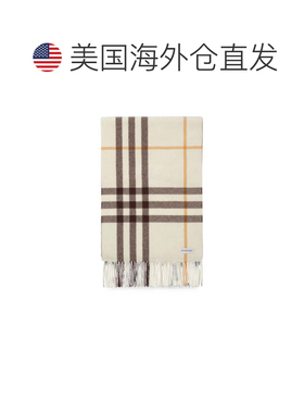 美国直邮BURBERRY-男女通用Mu 168x30 Giant Chk Cas博柏利围巾
