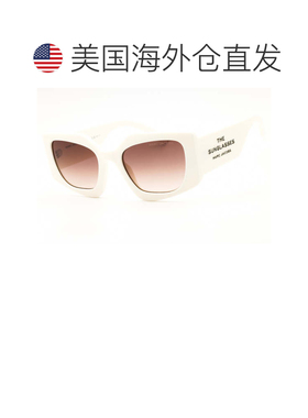 自营marc jacobsMARC 774/S 0SZJ HA象牙色/棕色渐变-象牙色 美国