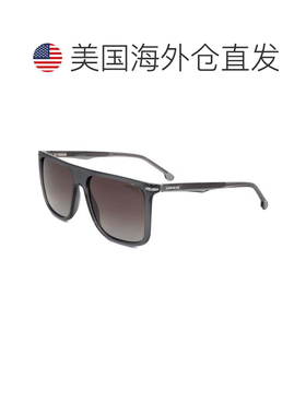 自营 Carrera男式58毫米棕色太阳镜-灰色 美国奥莱直发卡雷拉