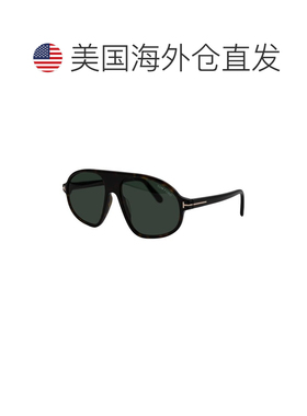 自营Tom Ford Men's Erol 58mm Sunglasses - havana 美国奥莱直