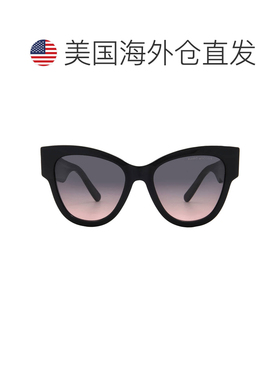 自营Marc Jacobs Grey Fuchsia Cat Eye Ladies Sunglasses MARC
