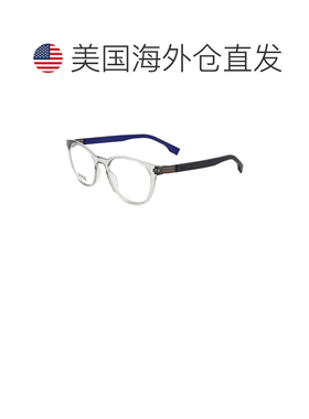 自营Hugo Boss Men's 52 mm Grey Opticals - grey blue 美国奥莱