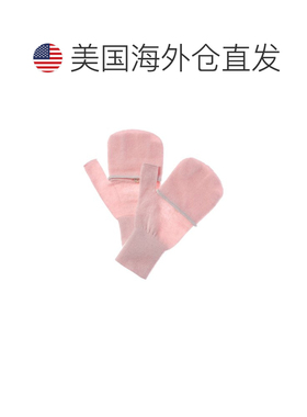 美国直邮自营brodie cashmereMittens Stitch Brodie羊绒毯子-粉