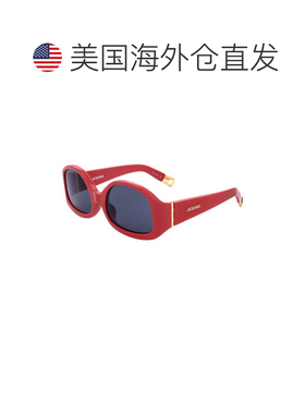 自营Jacquemus女士JAC15 56mm太阳镜-红色 美国奥莱直发