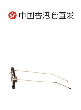 香港直邮潮奢 Thom Browne 汤姆 布朗 男士 黑色 & 金色 Acetate