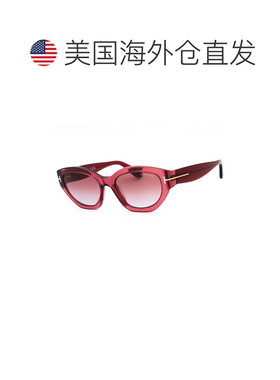 自营Tom Ford女士5566Y 55mm太阳镜-粉红色 美国奥莱直发