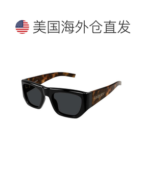 自营saint laurentSL740 004 Black/Havana/Dark Grey - black/ha