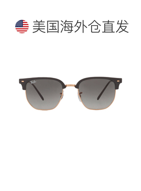 自营ray-ban雷朋新Clubmaster灰色渐变方形男女通用太阳镜RB4416